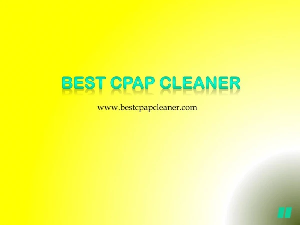 Cpap Cleaning Device - bestcpapcleaner.com