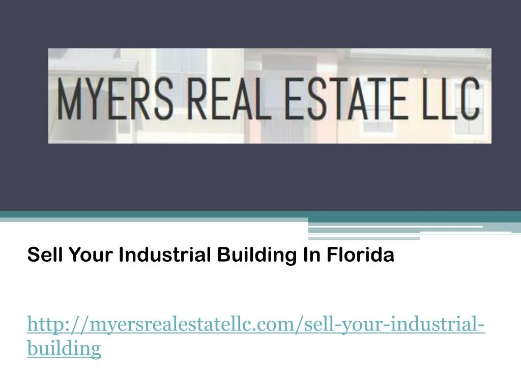 sell your industrial building in florida
