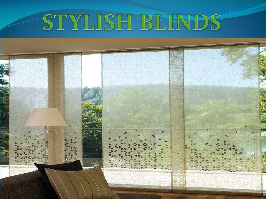 stylish blinds