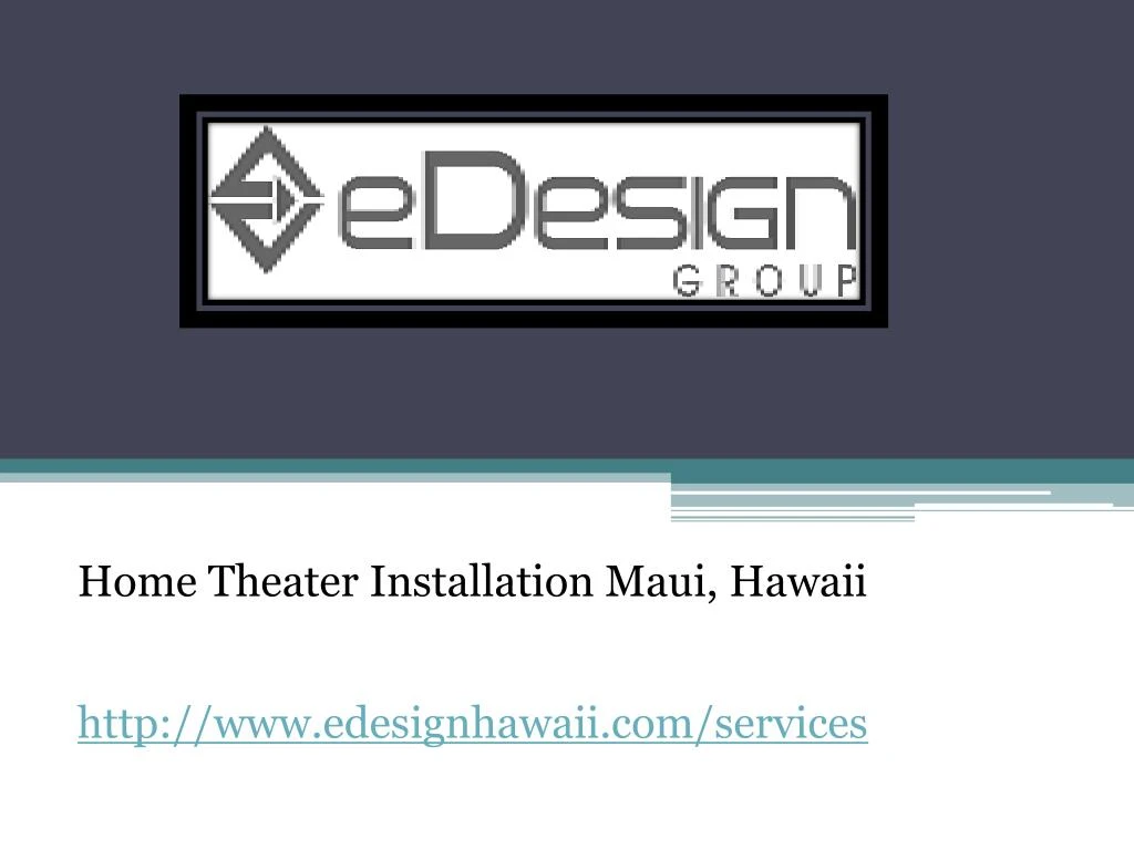 home theater installation maui hawaii