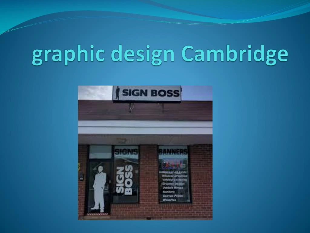 graphic design cambridge