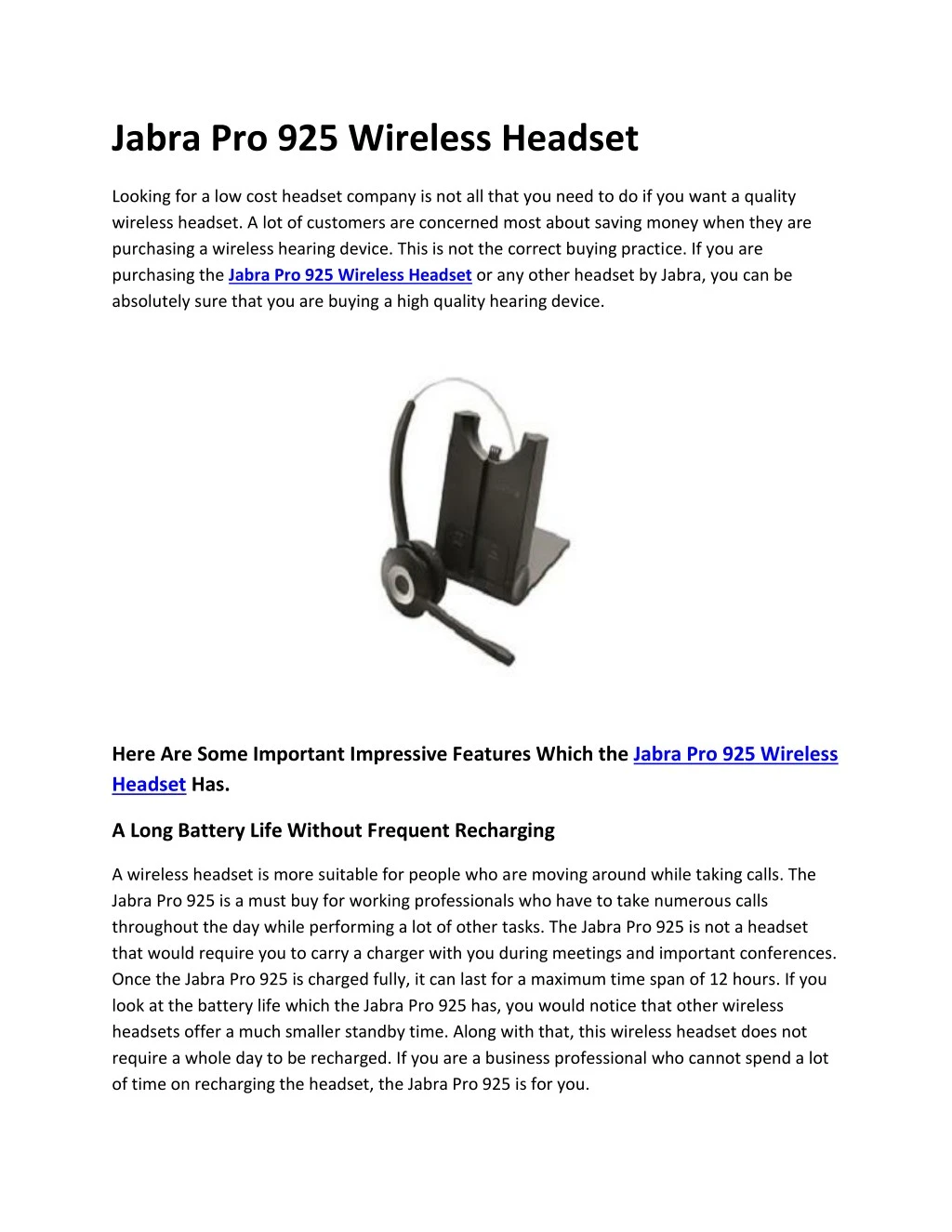 jabra pro 925 wireless headset