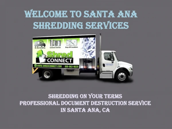 Secure Document Shredding Services