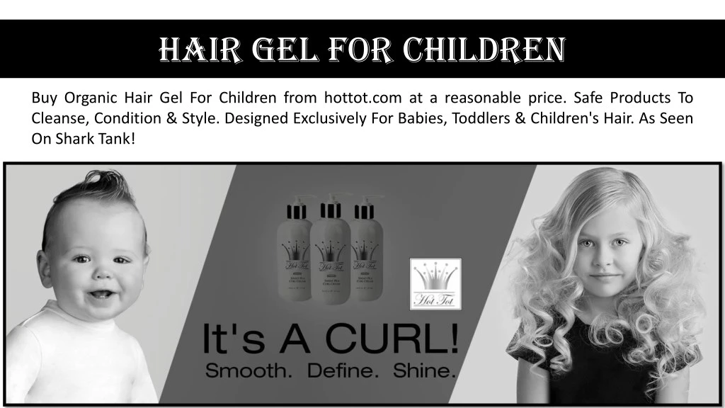 hair gel for children