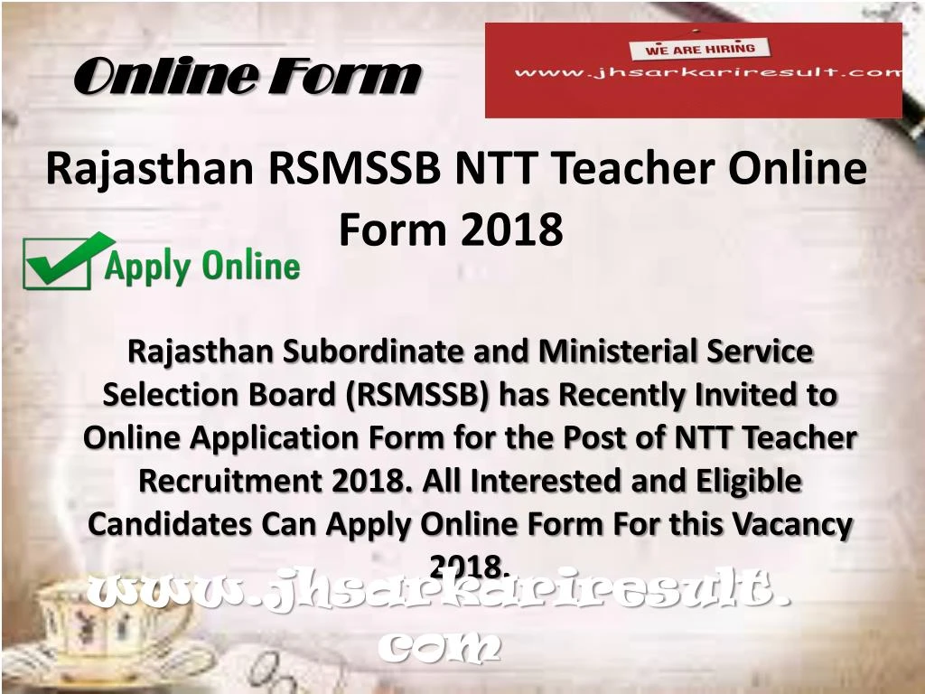 online form