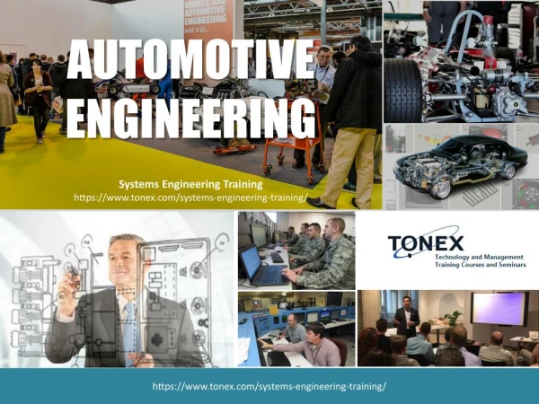 Automotive Engineering - Systems Engineering Training : Tonex
