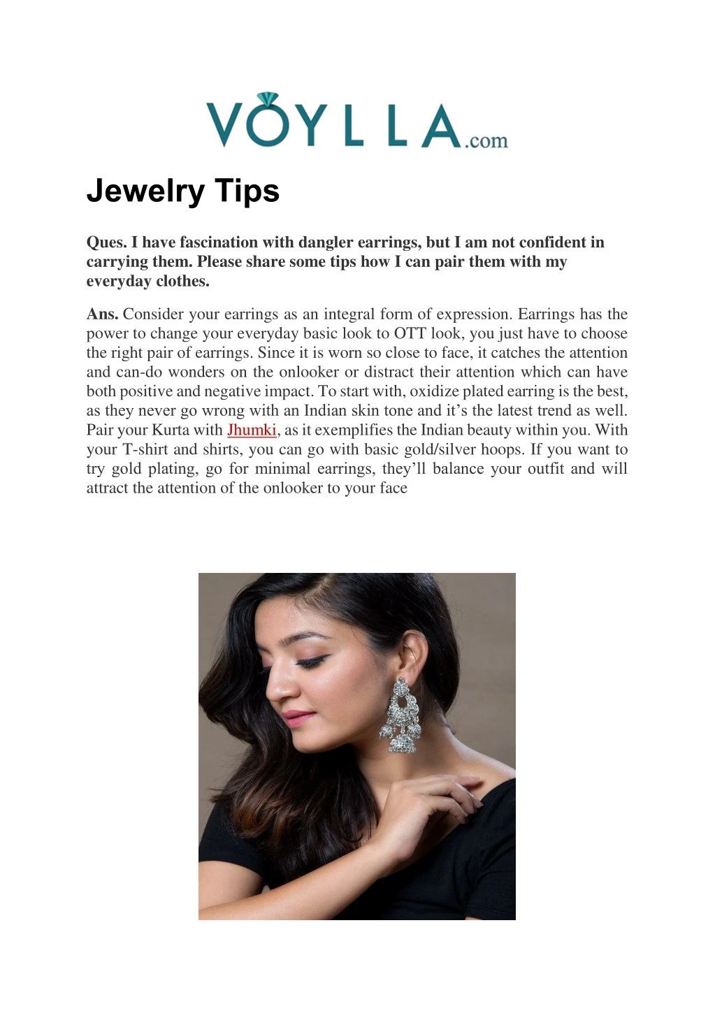 jewelry tips