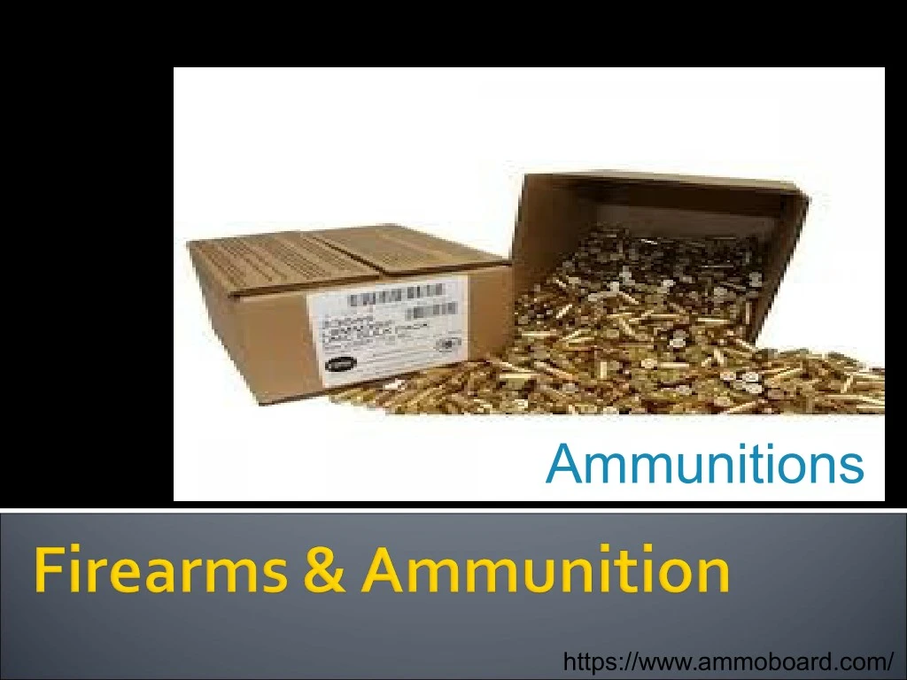 ammunitions