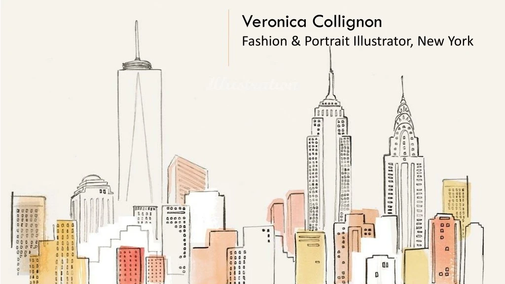 veronica collignon fashion portrait illustrator