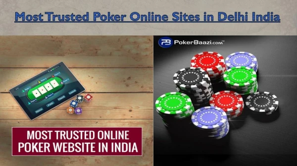 How to Find Best Company for Play Poker in India
