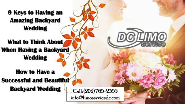9 Keys to Having an Amazing Backyard Wedding