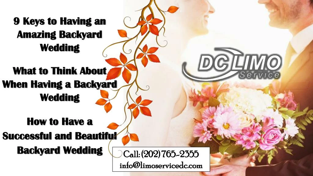 9 keys to having an amazing backyard wedding what