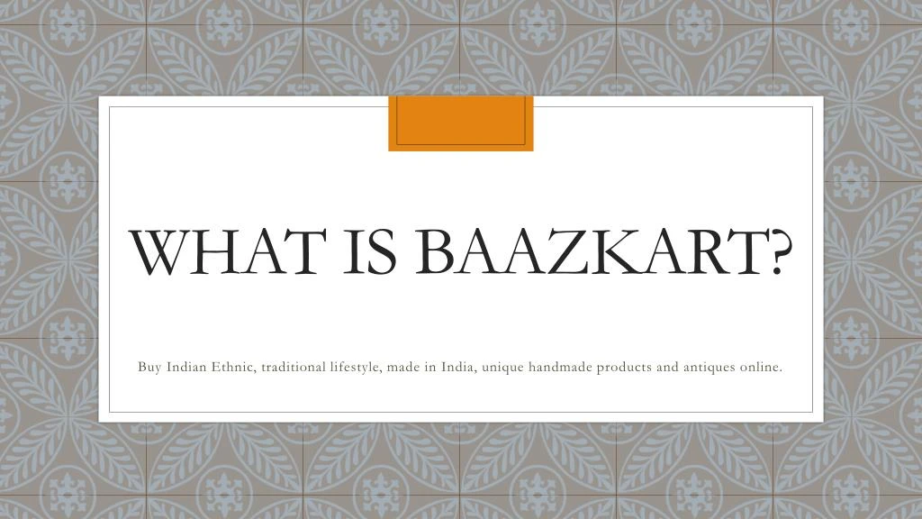 what is baazkart