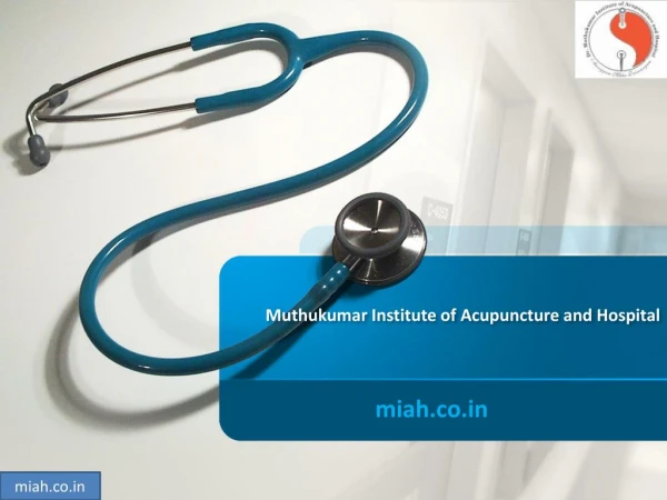 Acupuncture training in Chennai