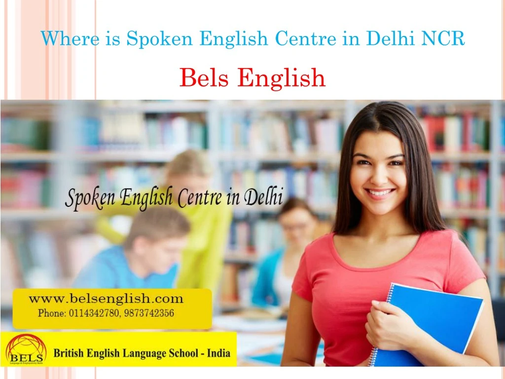 where is spoken english centre in delhi ncr bels