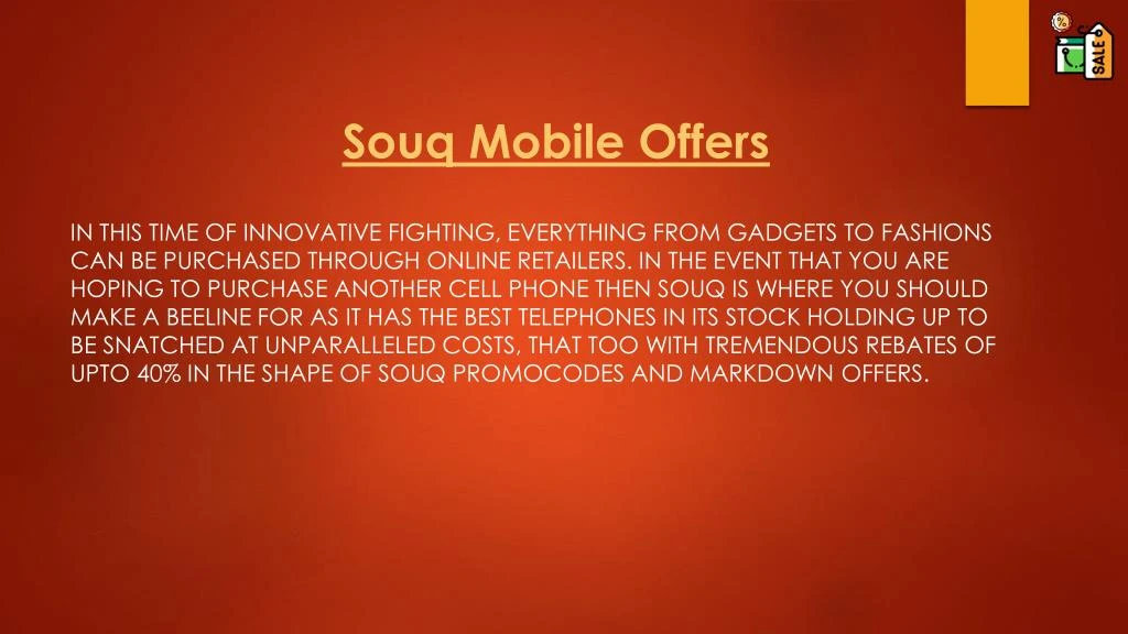 souq mobile offers