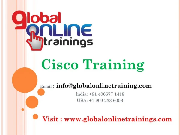 Cisco training | Cisco CCNA CCNP certifications online training course