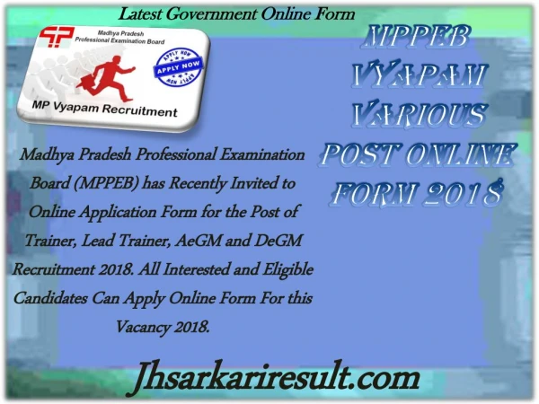 latest government online form