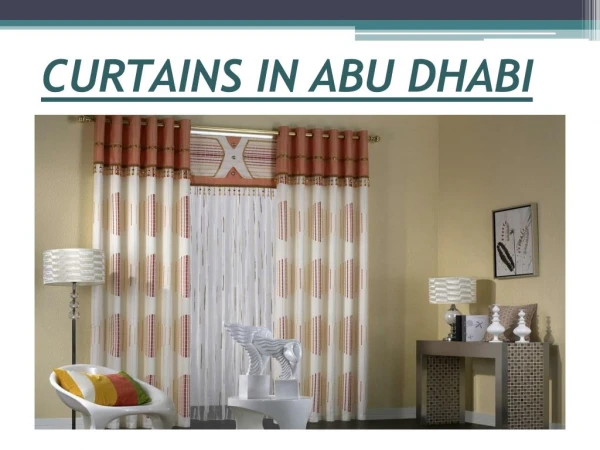 House Curtain in Abu Dhabi