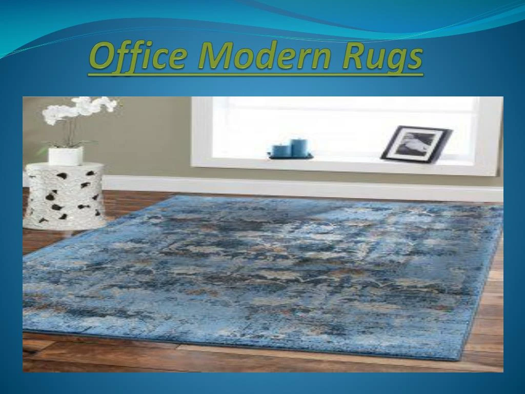 office modern rugs