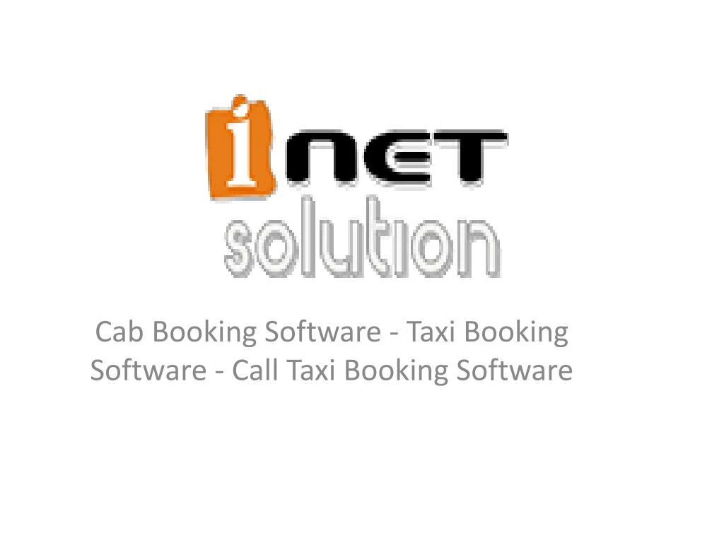 cab booking software taxi booking software call taxi booking software