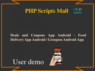 Food Delivery App Android | Groupon Android App - slide 1