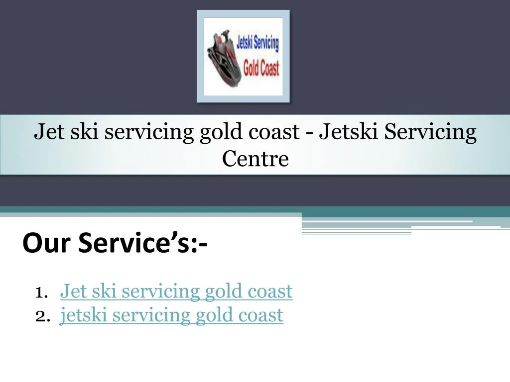 jet ski servicing gold coast jetski servicing