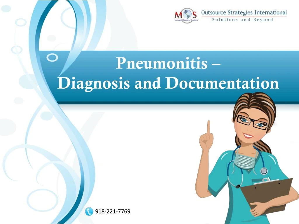 pneumonitis diagnosis and documentation