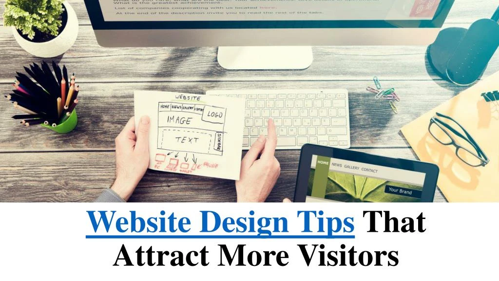 website design tips that attract more visitors