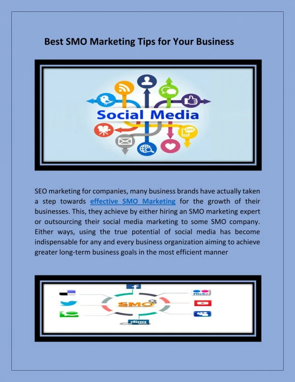 Social Media Marketing in USA