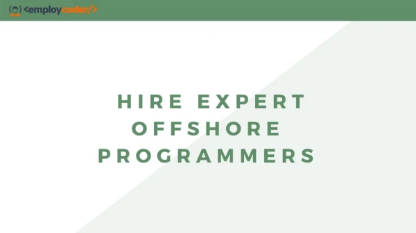 Hire Expert Offshore Developers