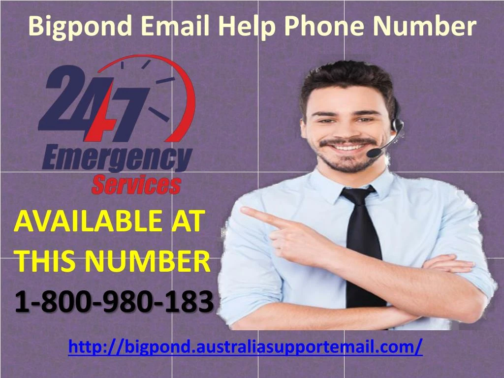 bigpond email help phone number