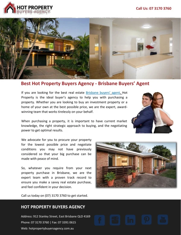 Best Hot Property Buyers Agency - Brisbane Buyers’ Agent