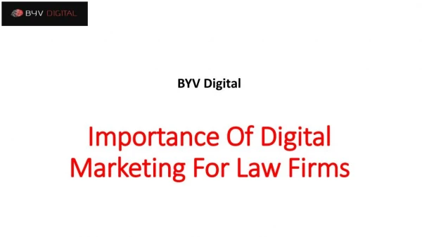 Digital Marketing For Law Firms