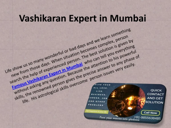 vashikaran expert in mumbai
