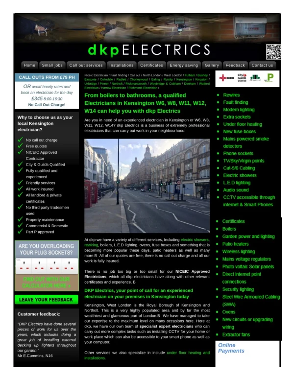 Electricians in Kensington