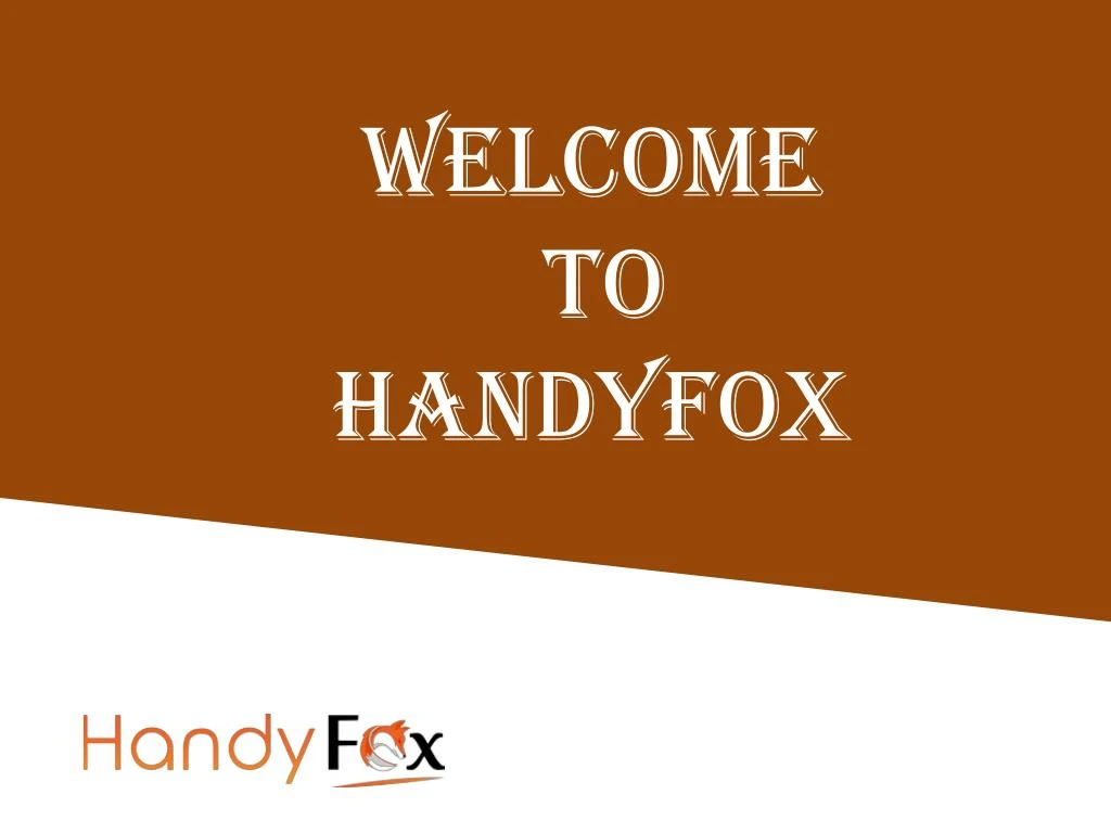 welcome to handyfox