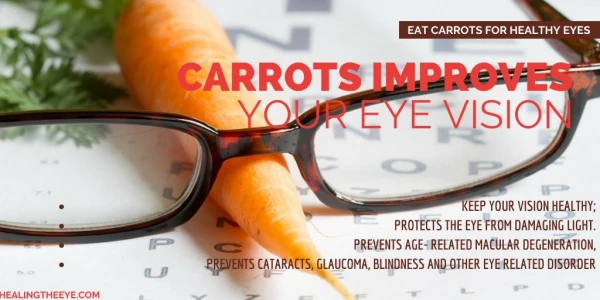 Carrots For Healthy eyes