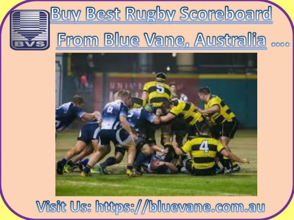 Buy best Rugby Scoreboard from Blue Vane, Australia at Best Price