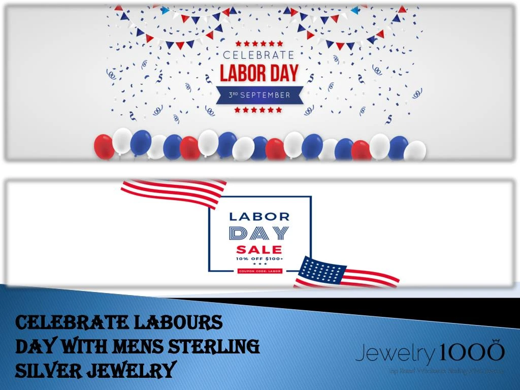 celebrate labours day with mens sterling silver