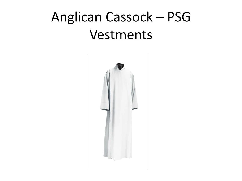 anglican cassock psg vestments