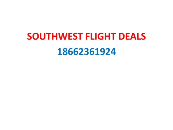Southwest Coupon Code | Southwest Flight Deals