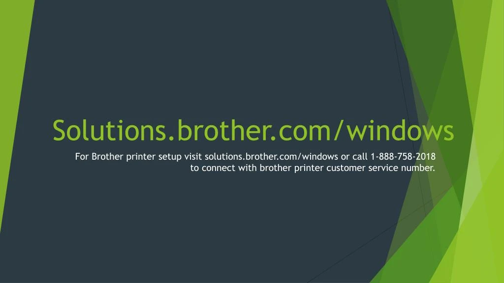solutions brother com windows