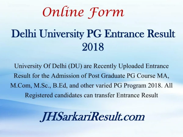 online form