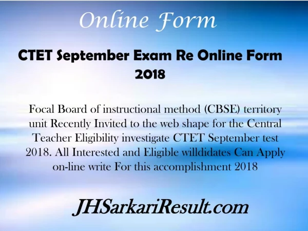 online form