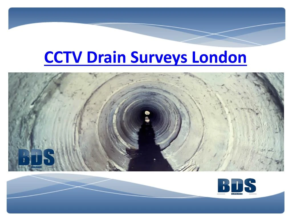 cctv drain surveys london