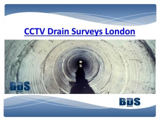 Let's see the CCTV Drain Survey in London. - slide 1