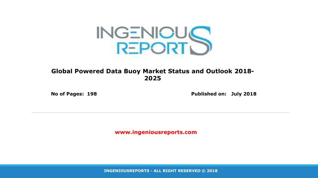 global powered data buoy market status