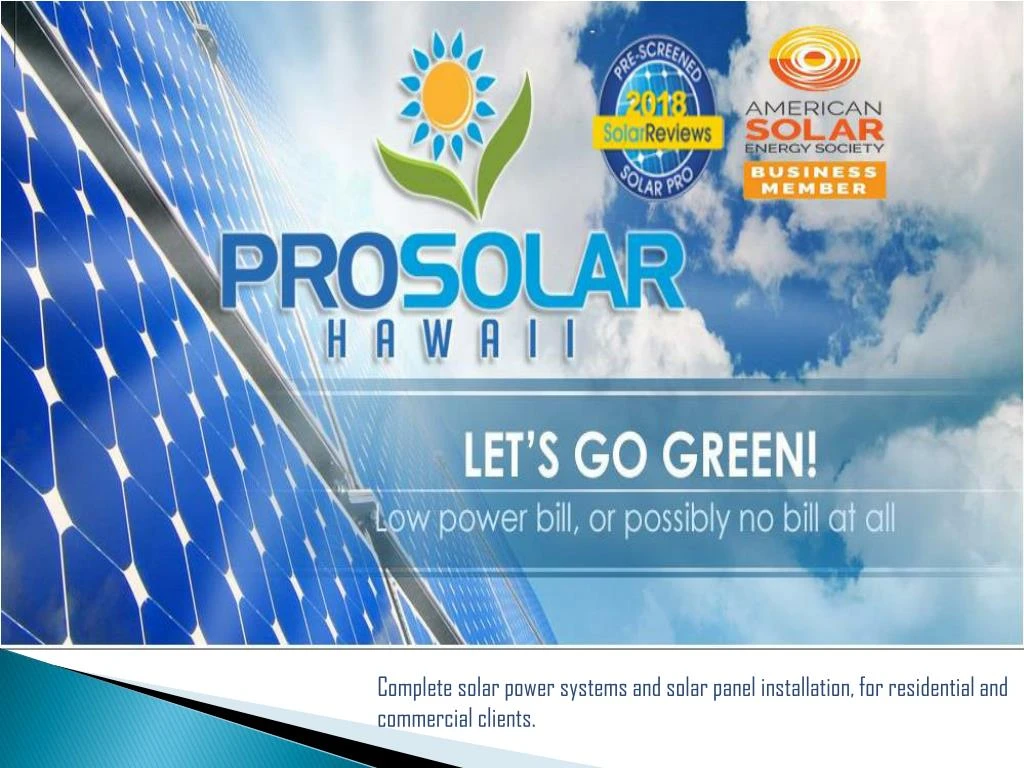 complete solar power systems and solar panel