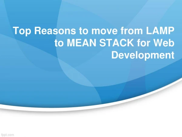 MEAN Stack Online Training in India